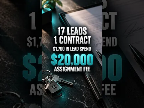 Ben locked up his first contract from one of our inbound motivated-seller leads