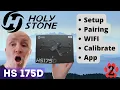 Holy Stone HS175D GPS Foldable Drone - Setup Pairing WIFI Connection Calibration App