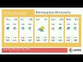 Weather in Minneapolis Minnesota - Thursday Mar 05 2026