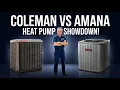 Premium Heat Pump Shootout Amana ALZT7C vs Coleman HC19 Heat Pump Comparison