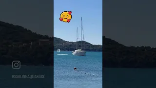 Beautiful day in Beautiful Croatia 🇭🇷🥰 very exciting things coming up… #sailingaquarius #sailboat
