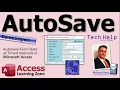 AutoSave Form Data at Timed Intervals in Microsoft Access