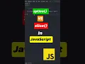 slice vs splice in JavaScript - What s the Real Difference