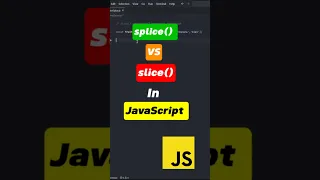 slice vs splice in JavaScript - What s the Real Difference
