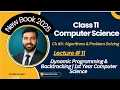 Dynamic Programming Backtracking 1st Year Computer Science Class 11 CS Chapter 3
