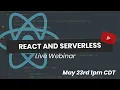 React and Serverless Webinar - Build a Fullstack App with Cloudinary and Airtable