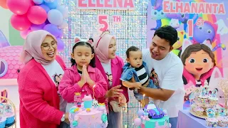 birthday party kak ellena & adik elhananta