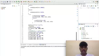 Sunset animation using java applet