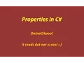 Properties in C