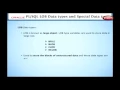 Learn Oracle Data Types in PL SQL
