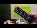 Huayu DVB-T2+2 Universal Remote VER.2019 Universal remote for set-top boxes and receivers. Setup.