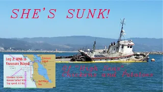 Coastal Cruising in a 19′ Sailboat – Of “High Seas”, Chickens and Potatoes