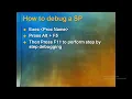 17 SQL Server Debugging Stored Procedures