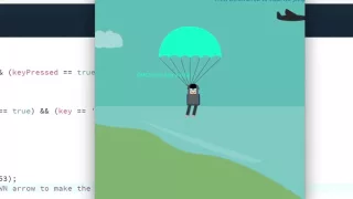 Parachute Interactive Art Processing