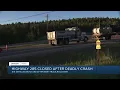 Highway 285 remains closed Wednesday morning after deadly crash