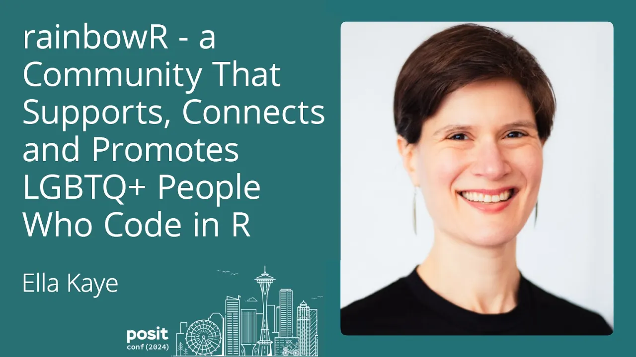Image from rainbowR - a community that supports, connects and promotes LGBTQ+ people who code in R