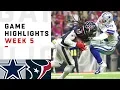 Cowboys vs Texans Week 5 Highlights NFL 2018