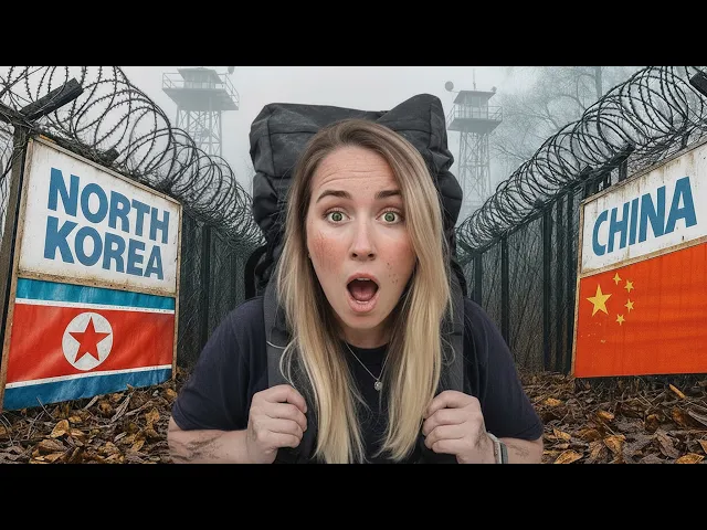 We Stepped Into North Korea / China Forbidden Border Town