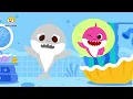 Where is Baby Shark's Tail? | +Compilation | Sing Along with Colors | Baby Shark Official
