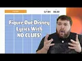 Attempting Disney Quizes