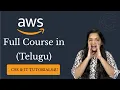 AWS Full course AWS Tutorial AWS Full Course in Telugu AWS in Telugu