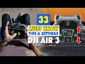 33 MUST KNOW DJI Air 3 Tips Tricks DJI Fly Drone App Settings