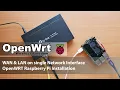 OpenWRT - Raspberry Pi Installation