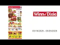 Ad Winn Dixie - Weekly Circular