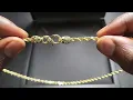 PROCLAMATION JEWERLY 4MM 20IN 14K ROPE CHAIN WITH SIGNATURE LION SNAKE CLASP