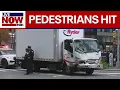 Midtown Manhattan box truck crash At least 9 injured