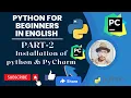 pycharm Installation Python download python tutorial by hatcoder