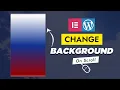 Master Elementor Achieve Smooth Background Color Change on Scroll Scrolling Background Effect