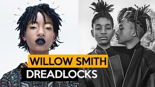 The Evolution of Willow Smiths Dreadlocks Faux Locs Baby Locs