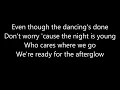 Wilkinson  Afterglow Lyrics