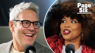 Lizzo calls out Andy Cohen for exposing her relationship with Myke Wright