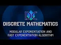 Discrete Math - Modular Exponentiation