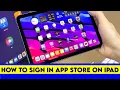 How to sign in Apple ID in App Store Sign in Apple ID in AppStore iPad Apple ID kaise Login Karen
