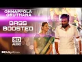 Lagu Onnappola Oruthana - Vetrivel I  Bass Boosted 🔊 | 8D Audio 🎧 