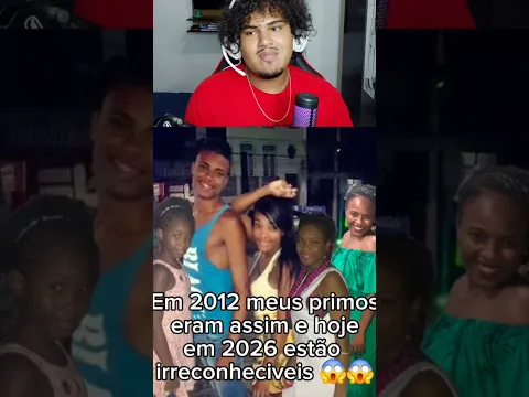 2012 vs 2026 (ANTES X DEPOIS) nΓ£o Γ© que mudaram mesmo? π±π±π±π± #GlowUp #evoluΓ§Γ£o #primos #antesedepois