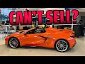 Chevrolet Dealership Completely Full of Corvettes
