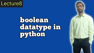 boolean datatype in python hindi