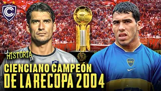 CIENCIANO vs BOCA JUNIORS CIENCIANO S SECOND STAR THE DOCUMENTARY