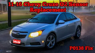 2013 Chevy Cruze 1 4T Oxygen Sensor Replacement P0138 Fix