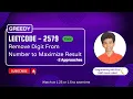 Split With Minimum Sum Leetcode 2578 Approach Code with explanation