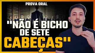 A VERDADE sobre a PROVA ORAL!