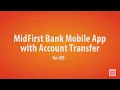 Account Transfer iOS Mobile App MidFirst Bank