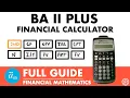 How to Use a BA II Plus Calculator For Financial Mathematics Exam FM JK Math
