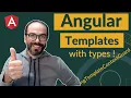 Angular ng-template Add Types in ng-template