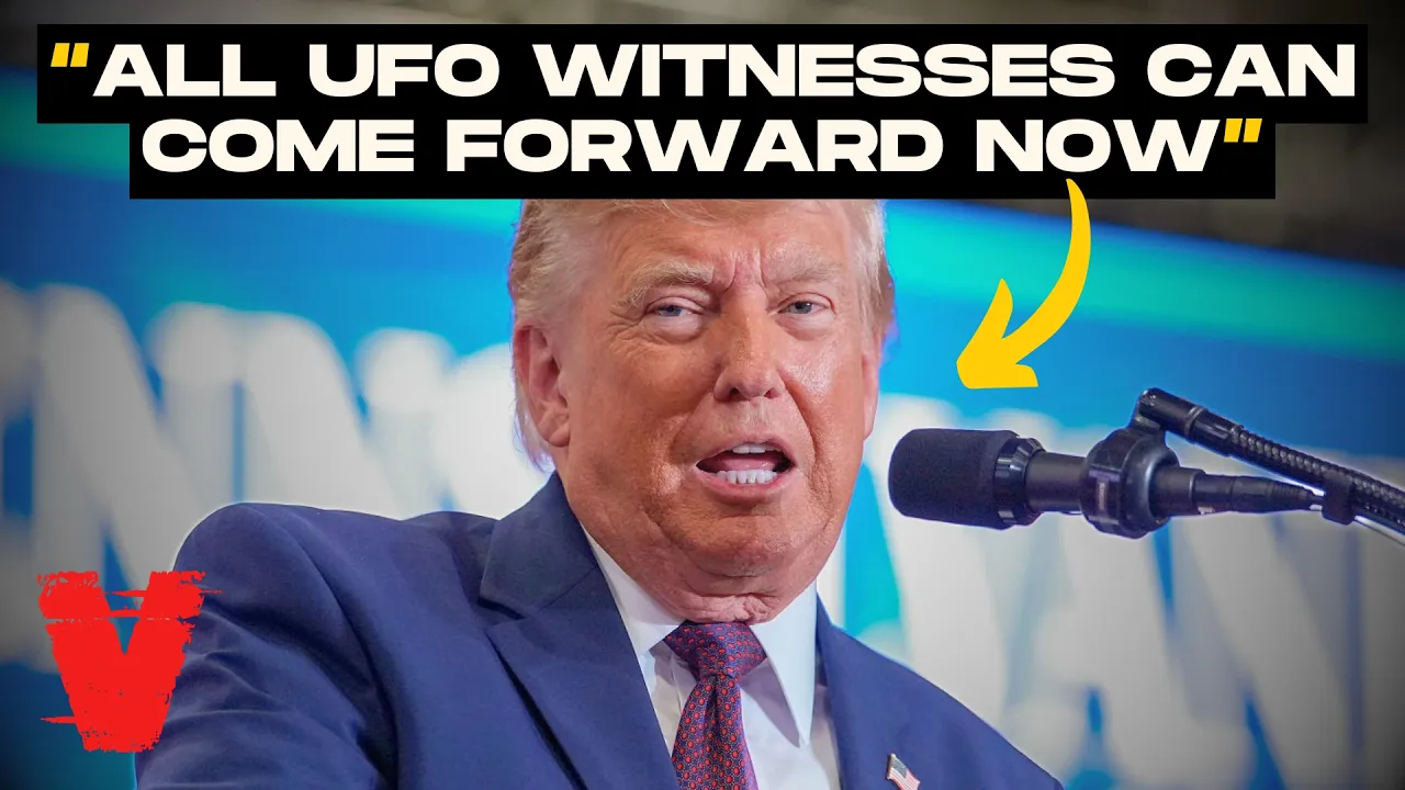 BREAKING: Trump Waives NDA's For UFO Whistleblowers