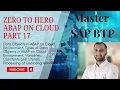 17 Data Objects in ABAP on Cloud Types of Data Objects Process of Declaring Data Objects